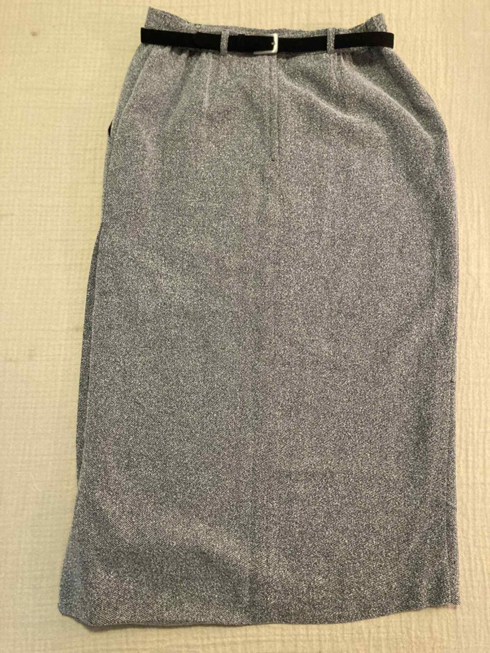 VINTAGE - pencil, skirt, herringbone, made in Canada